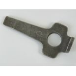 A WWI German Luger P08 pistol stripping tool.