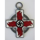 A reproduction WWII German Fire Fighters medal.