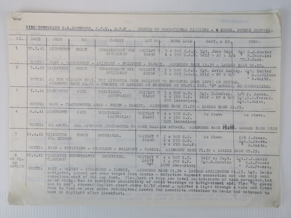 A fine RAF WWII Air Force Cross and Dist - Image 15 of 16