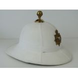 A Royal Marines Offices Pith helmet, off