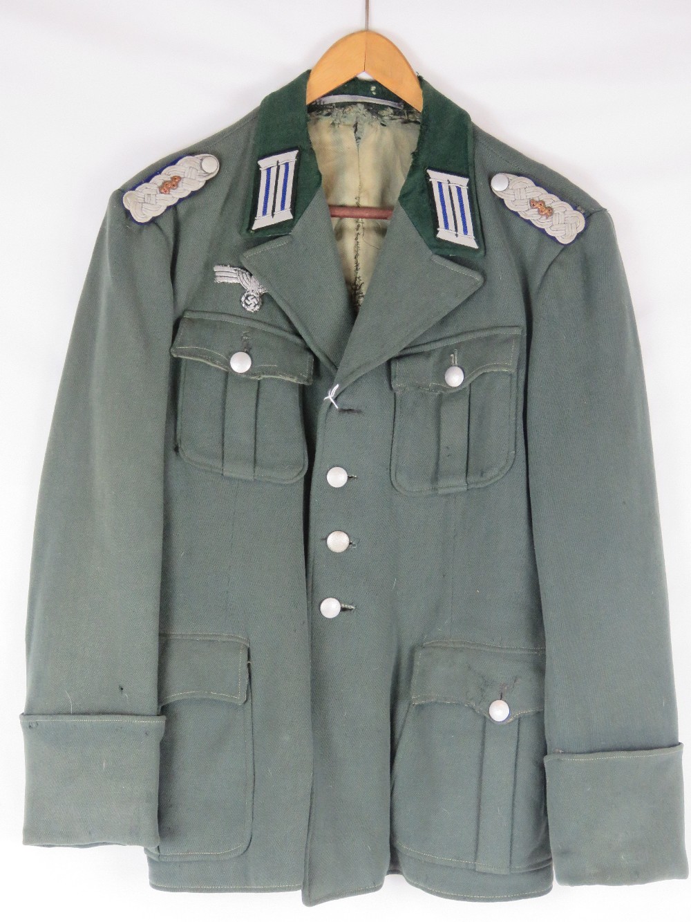 A WWII German Medics tunic.