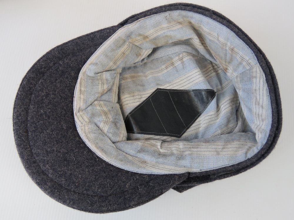 A WWII German Luftwaffe cap. - Image 2 of 2