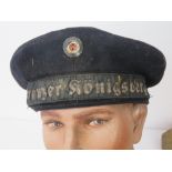 A WWI German Kreigsmarine hat.