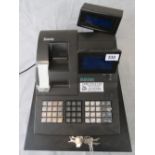 A SAM45 NR500 Series electronic cash register as new complete with keys