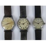 A WWII German Kreigsmarine Alpina watch,