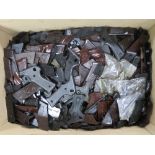 A large box of French Foreign Legion surplus gun grips including a large quantity of pairs for Mac