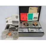 A vintage Grudig TK141 reel to reel tape recorder c1970s with original operating instructions,