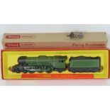 A 00H0 gauge Hornby LNER Flying Scotsman with special corridor tender R855 within original box and