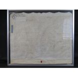 A George II indenture dated 1738,