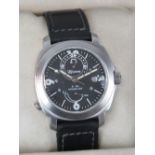 An Opera Meccana Wayfarer GMT 51 ATA automatic 2008 wristwatch, stainless steel, sapphire crystal,