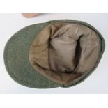 A WWII German Army issue M43 cap.