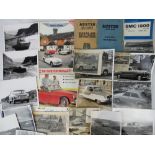 Austin; a quantity of assorted vintage press photographs and clippings including; Champ, Sprite,