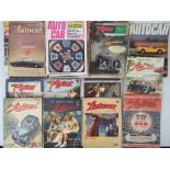 The Autocar and The Motor editions from 1930's and later, Twenty-one items.