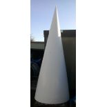 An unused original BAC / Aerospatial Concorde Nose cone c1970s.