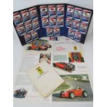 Ferrari; Shell V-Power 60 year commemorative cards,