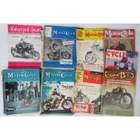 A small collection of The Motor Cycle magazine, 1950's/60's, and others.