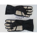 Lewis Hamilton replica Mercedes F1 racing gloves.