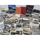 Vauxhall; a quantity of assorted vintage press photographs and clippings including; Corvette,