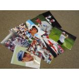 Assorted signed photos,