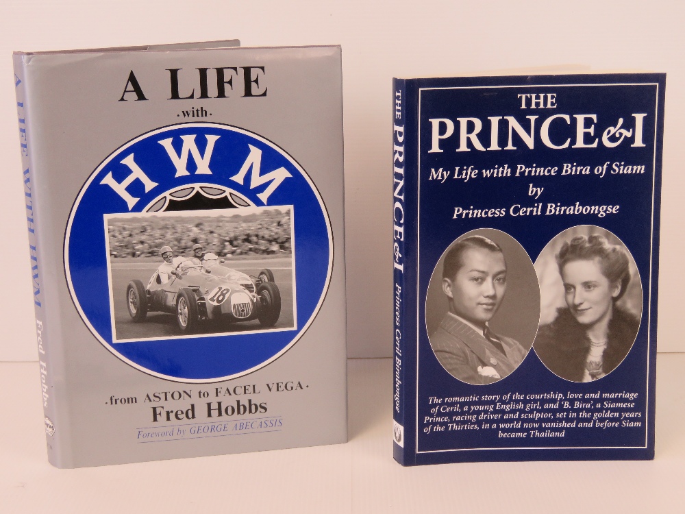 Books; 'A Life with HWM' and 'The Prince & I' by Fred Hobbs, two volumes.