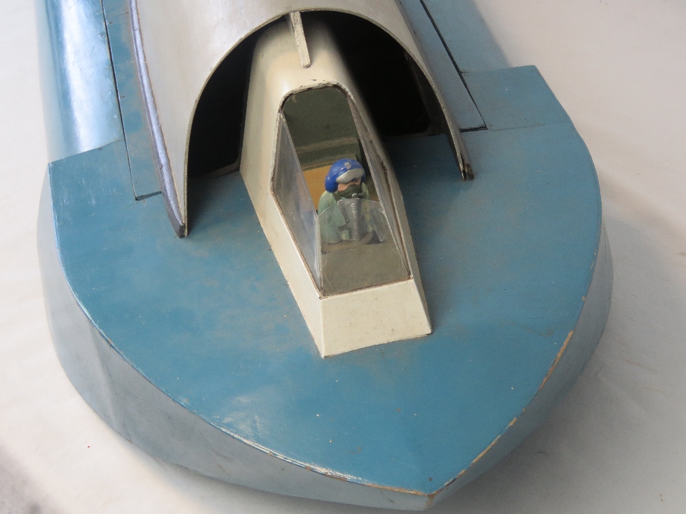 A handmade pulse jet boat, 110cm. - Image 2 of 3