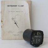 A late 1940's De Hallivant Vampire Machmeter GA/2194,