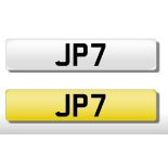 Registration Plate 'JP 7' on retention. Reduced buyers premium 12.5% + VAT.