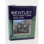 Book; 'Bentley Factory Cars 1919-1931' by Machael Hay, published by Osprey 1993.