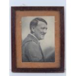 An original photo of Adolf Hitler, within period frame (frame a/f).