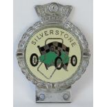 "Silverstone" - A good early post-war Car Badge by J.R.