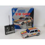 A 1980's MK1 VW Golf Radio Racer radio controlled car by TAIYO.