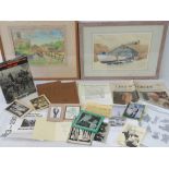 Two large watercolours, each by Norman Tennant,