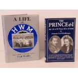 Books; 'A Life with HWM' and 'The Prince & I' by Fred Hobbs, two volumes.