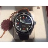 An Omega Planet Ocean 2008 wristwatch, o