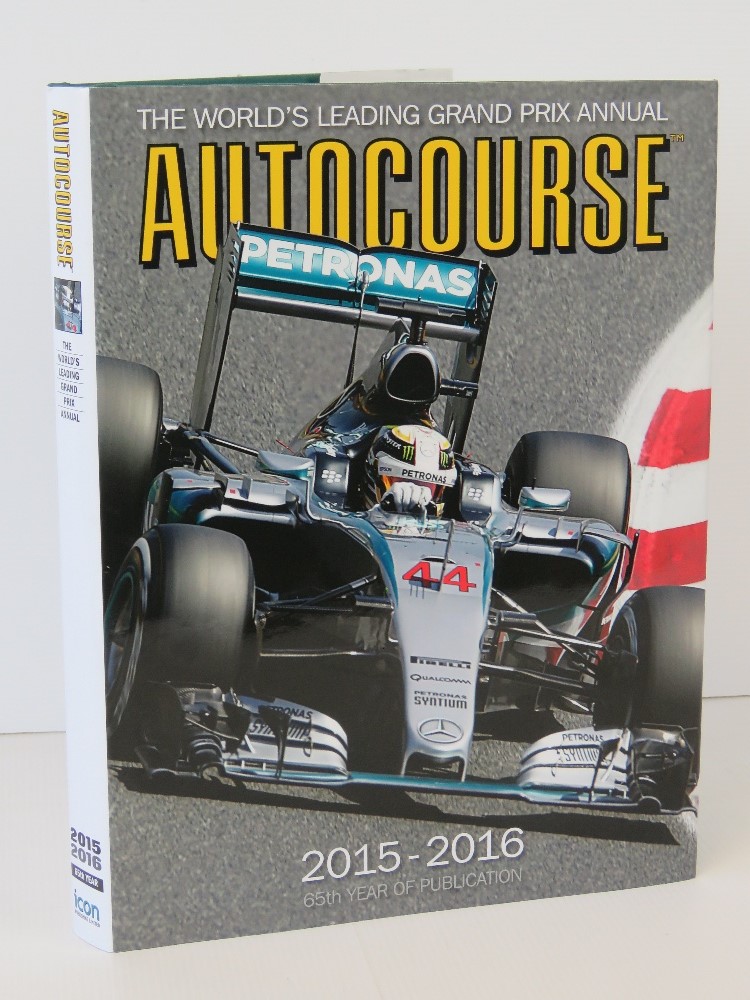 Autocourse 2015-2016 signed by Lewis Ham