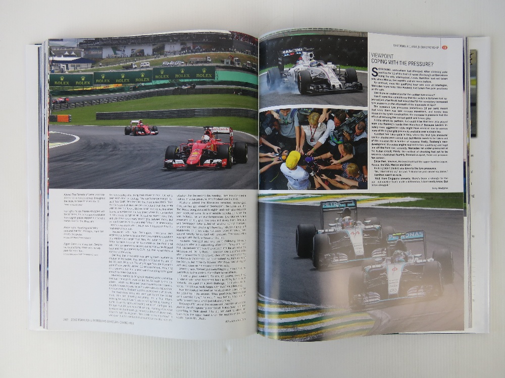 Autocourse 2015-2016 signed by Lewis Ham - Image 4 of 4