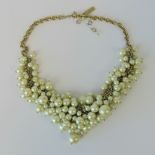 An L.K. Bennett faux pearl bead cluster