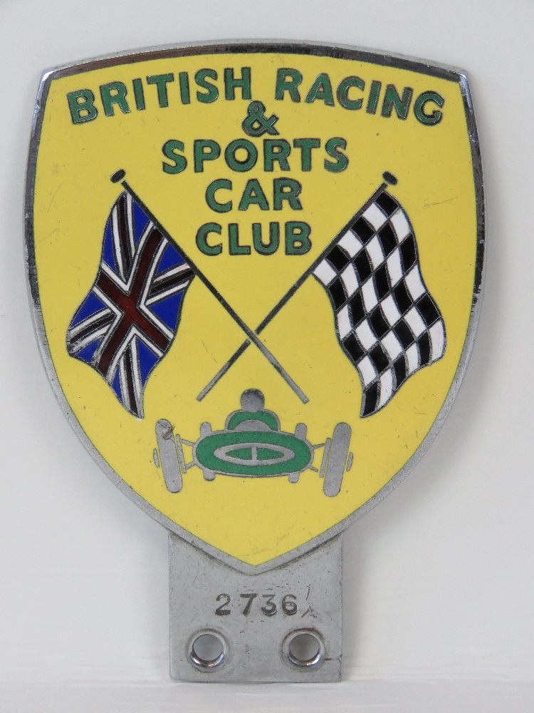 BRSCC - An early post-war member's club