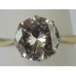 A large and impressive 2.71ct solitaire