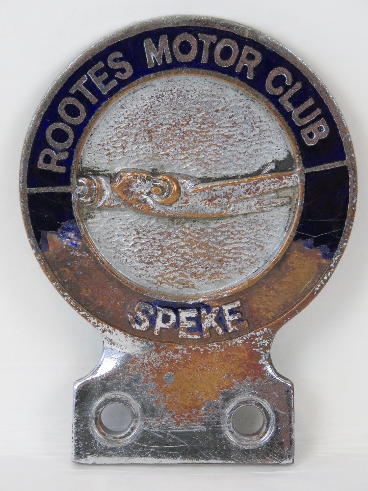 Rootes Motor Club (Speke) - A rare WWII