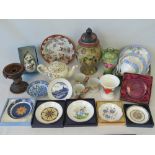 Royal Worcester pin trays, Hammersley sh