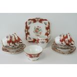 A Royal Standard 'Lady Fayre' pattern half tea service, (21).