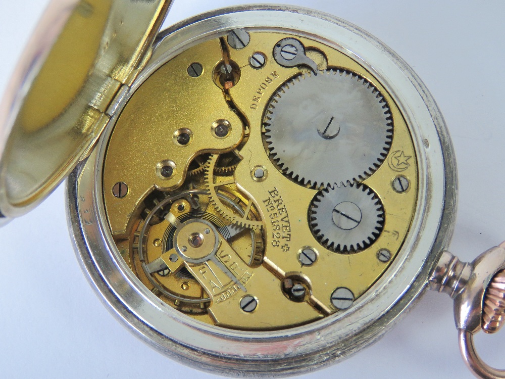 A silver Phenix pocket watch, top windin - Image 3 of 3