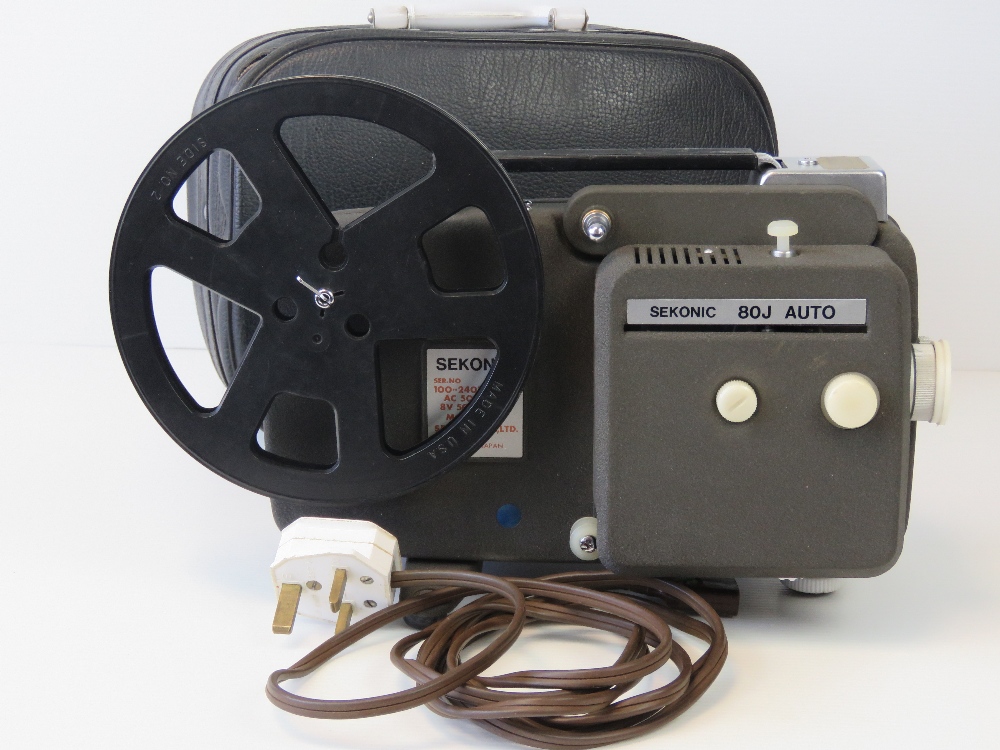 A Sekonic 80J Auto 8mm cine projector, w - Image 3 of 4