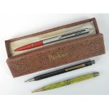 A vintage Parker propelling pencil with