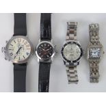 Four men's watches