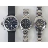 Three men's watches