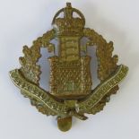 A WWI Sussex and Suffolk Cyclist Batt cap badge with slider back.