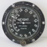 WWI RFC/RAF or Later Air Ministry Altimeter c1918/1920s;