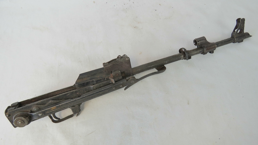 A deactivated (EU Spec) Soviet Cold War era AK47 with underfolding stock, project item a/f.